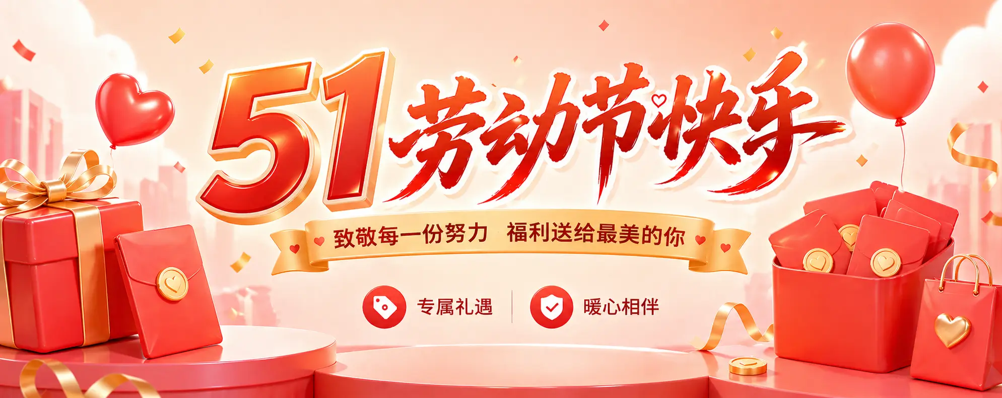 五一劳动节限时福利